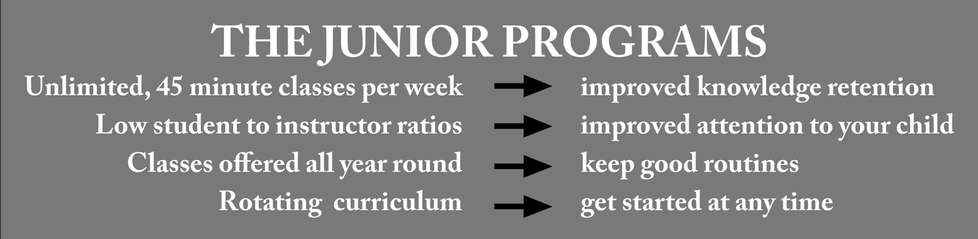 Junior program